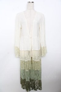 axes femme / グラデーションレースガウン  グリーン Y-25-10-03-109-AX-TO-SZ-ZI