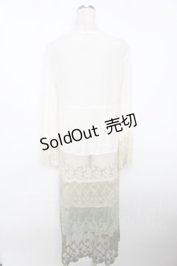 画像2: axes femme / グラデーションレースガウン  グリーン Y-25-10-03-109-AX-TO-SZ-ZI