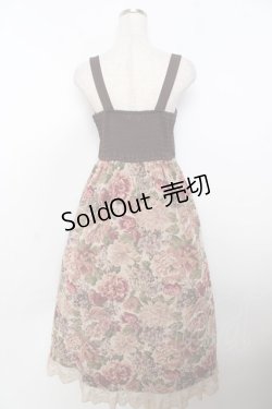 画像2: axes femme / ゴブラン織ジャンスカ M 茶 Y-25-10-03-111-AX-OP-SZ-ZI