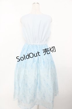 画像2: axes femme / アナと雪の女王ジャンパーースカート  サックス Y-25-10-03-113-AX-OP-SZ-ZY
