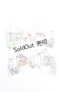 画像1: metamorphose / Candy bottleリボンクリップ  オフ白 Y-25-10-03-013-ME-AC-SZ-ZY
