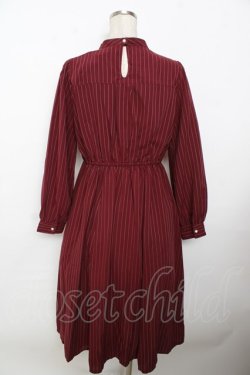 画像2: axes femme POETIQUE / チョーカーデザインロングワンピース  赤 Y-25-10-03-121-AX-OP-SZ-ZY
