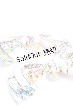 画像2: metamorphose / Candy bottleリボンクリップ  オフ白 Y-25-10-03-013-ME-AC-SZ-ZY