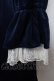 画像4: axes femme / パゴタ袖ベロアワンピース  紺 Y-25-10-03-123-AX-OP-SZ-ZY (4)