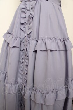 画像4: axes femme kawaii / ロマンティックフリルジャンパースカート M ラベンダー Y-25-10-03-127-AX-OP-SZ-ZY