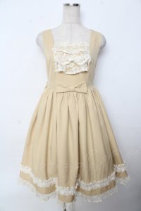 axes femme kawaii / オリビアジャンパースカート M イエロー Y-25-10-03-132-AX-OP-SZ-ZI