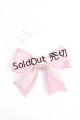 axes femme POETIQUE / ガトー・フレーズマルチリボン  ピンク Y-25-10-03-015-AX-AC-SZ-ZT422-F006