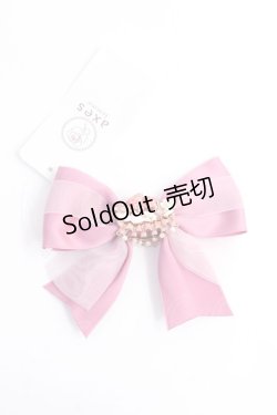 画像1: axes femme POETIQUE / ガトー・フレーズマルチリボン  ピンク Y-25-10-03-015-AX-AC-SZ-ZT422-F006