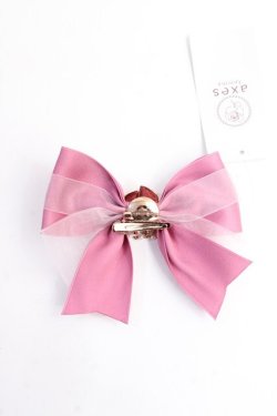 画像2: axes femme POETIQUE / ガトー・フレーズマルチリボン  ピンク Y-25-10-03-015-AX-AC-SZ-ZY