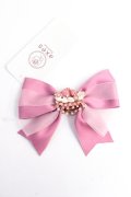 axes femme POETIQUE / ガトー・フレーズマルチリボン  ピンク Y-25-10-03-016-AX-AC-SZ-ZY
