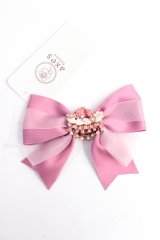 axes femme POETIQUE / ガトー・フレーズマルチリボン  ピンク Y-25-10-03-016-AX-AC-SZ-ZT422-F001