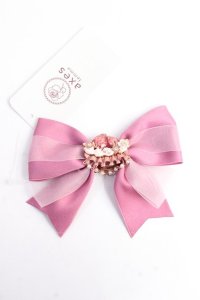 axes femme POETIQUE / ガトー・フレーズマルチリボン  ピンク Y-25-10-03-016-AX-AC-SZ-ZT422-F001