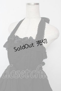 画像3: Angelic Pretty / ふんわりフリルホルタージャンパースカート  黒 Y-25-10-03-143-AP-OP-AS-ZI