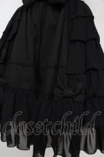 画像4: Angelic Pretty / ふんわりフリルホルタージャンパースカート  黒 Y-25-10-03-143-AP-OP-AS-ZI (4)