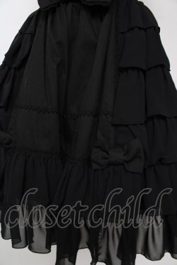 画像4: Angelic Pretty / ふんわりフリルホルタージャンパースカート  黒 Y-25-10-03-143-AP-OP-AS-ZY