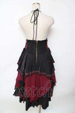 画像2: OZZ ANGELO / capricious kittyスカート  ワイン Y-25-10-03-149-OO-SK-SZ-ZY