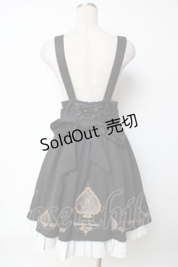 画像2: Amavel / トランプのデコレーションケーキスカート  黒 Y-25-10-03-154-CA-SK-SZ-ZY