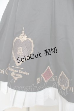 画像3: Amavel / トランプのデコレーションケーキスカート  黒 Y-25-10-03-154-CA-SK-SZ-ZY