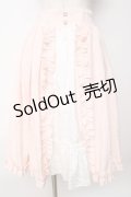 axes femme kawaii / ロココスカート M ピンク Y-25-10-03-159-AX-SK-SZ-ZY