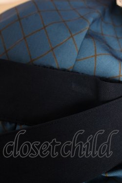 画像4: axes femme POETIQUE / レトロ喫茶ベルト付スカート  ブルー Y-25-10-03-163-AX-SK-SZ-ZY