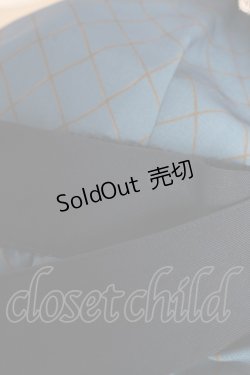 画像4: axes femme POETIQUE / レトロ喫茶ベルト付スカート  ブルー Y-25-10-03-163-AX-SK-SZ-ZI