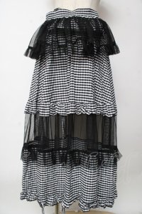 Fickle Bebe / フリルティアードワンピース F 黒 Y-25-10-03-169-0-OP-SZ-ZI