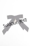 【SALE】axes femme POETIQUE / ベルベットリボンクリップ  黒 Y-25-10-03-019-AX-AC-SZ-ZT422-F006