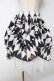 画像1: ATELIER PIERROT / Diamond Circus Skirt  白×黒 Y-25-10-03-175-EL-SK-SZ-ZY (1)