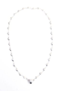 画像2: axes femme / ハートチェーンネックレス  シルバー Y-25-10-03-022-AX-AC-SZ-ZY