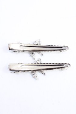 画像3: axes femme / 蝶ヘアクリップ  シルバー Y-25-10-03-023-AX-ZA-SZ-ZY