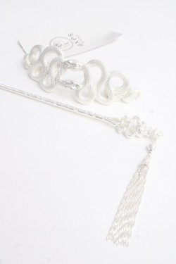 画像2: axes femme / スネークマジュステ  白 Y-25-10-03-024-AX-ZA-SZ-ZY