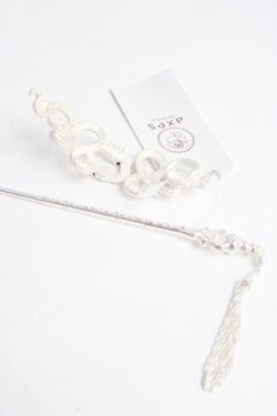画像3: axes femme / スネークマジュステ  白 Y-25-10-03-024-AX-ZA-SZ-ZY
