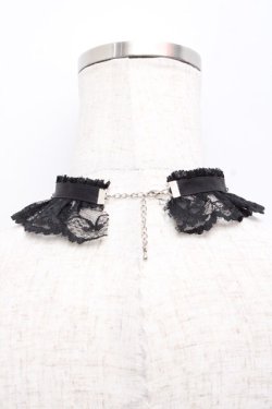 画像2: Rojita / パールハートネックレスチョーカー  黒 Y-25-10-03-027-LO-AC-SZ-ZY