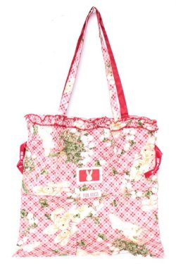 画像1: PINK HOUSE / St.パトリックパレードプリント巾着バッグ  赤 Y-25-10-05-072-LO-BG-SZ-ZY