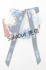 PINK HOUSE / ローズリースコサージュ  ブルー Y-25-10-05-008-LO-ZA-SZ-ZY