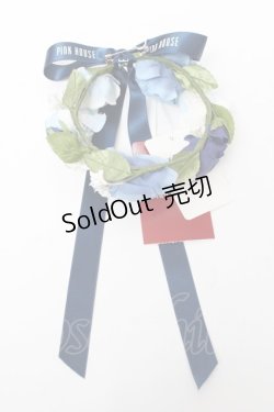 画像2: PINK HOUSE / ローズリースコサージュ  ブルー Y-25-10-05-008-LO-ZA-SZ-ZY