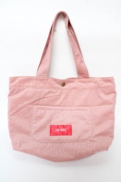 画像2: PINK HOUSE / キティーズ・ブラザーズ刺繍スエードバッグ F ピンク Y-25-10-05-083-LO-BG-SZ-ZY