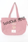 PINK HOUSE / いちご刺繍ワッペントートバッグ F 赤 Y-25-10-05-086-LO-BG-SZ-ZY
