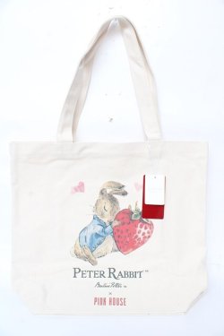 画像1: PINK HOUSE / PETER RABBIT BAG F オフ白 Y-25-10-05-089-LO-BG-SZ-ZY