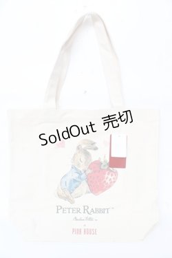 画像1: PINK HOUSE / PETER RABBIT BAG F オフ白 Y-25-10-05-089-LO-BG-SZ-ZY