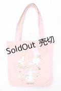 PINK HOUSE / クッキーラビッツプリントバッグ F ピンク Y-25-10-05-090-LO-BG-SZ-ZY