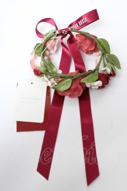 画像2: PINK HOUSE / ローズリースコサージュ  赤 Y-25-10-05-010-LO-ZA-SZ-ZY