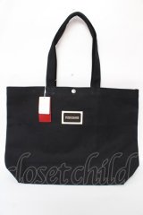 PINK HOUSE / カラフルロゴプリントトートバッグ  黒 Y-25-10-05-097-LO-BG-SZ-ZY