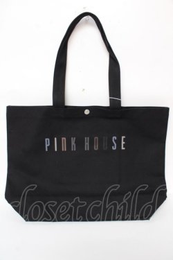 画像2: PINK HOUSE / カラフルロゴプリントトートバッグ  黒 Y-25-10-05-097-LO-BG-SZ-ZY