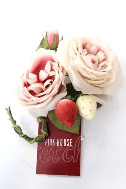 画像1: PINK HOUSE / Berry Roseコサージュ   Y-25-10-05-011-LO-ZA-SZ-ZY