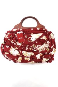 PINK HOUSE / ティーカッププリントハンドルバッグ F ピンク Y-25-10-05-104-LO-BG-SZ-ZY