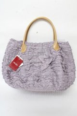 PINK HOUSE / リボン付きフリルバッグ F ラベンダー Y-25-10-05-109-LO-BG-SZ-ZY