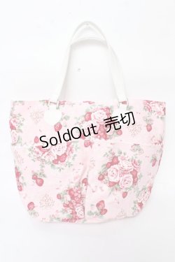 画像1: BABY,THE STARS SHINE BRIGHT / シュガーブーケ〜永遠の乙女の憧れ〜柄バケツ型Bag  ピンク Y-25-10-05-111-BA-BG-SZ-ZY