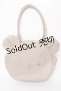 axes femme kawaii / クマ型トートバッグ  ベージュ Y-25-10-05-116-AX-BG-SZ-ZY