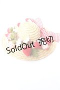 PINK HOUSE / Straw-berry Hat コサージュ   Y-25-10-05-014-LO-ZA-SZ-ZY
